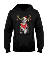 Reindeer - Tibetan Terrier 2 Hooded Sweatshirt tile