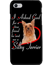 He Sent - Silky Terrier Phone Case tile