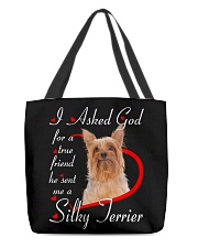 He Sent - Silky Terrier All-Over Tote tile