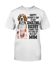 Daddy Beagle Classic T-Shirt tile