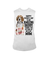 Daddy Beagle Sleeveless Tee tile