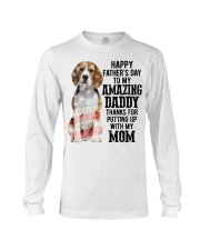 Daddy Beagle Long Sleeve Tee tile