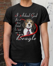 He Sent - Beagle 1 Classic T-Shirt apparel-classic-tshirt-lifestyle-30