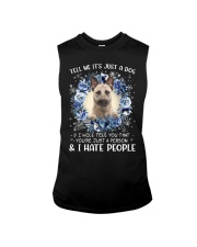 Hate People - Dutch Shepherd Sleeveless Tee tile