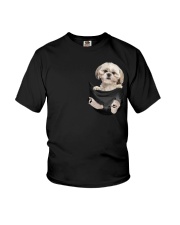 Pocket - Shih Tzu Dog 186 Youth T-Shirt tile