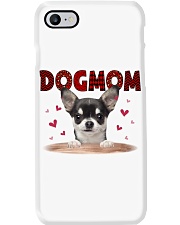 Love Mom - BLACK Chihuahua Phone Case tile