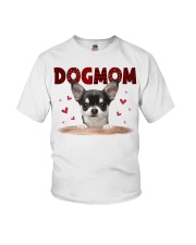 Love Mom - BLACK Chihuahua Youth T-Shirt tile