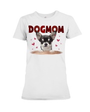 Love Mom - BLACK Chihuahua Premium Fit Ladies Tee tile