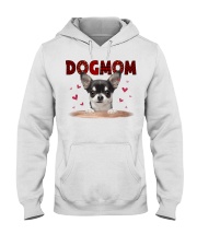 Love Mom - BLACK Chihuahua Hooded Sweatshirt tile
