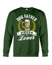 Dog Father Beer Lover Crewneck Sweatshirt tile
