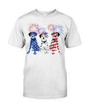American Firework - Dalmatian Classic T-Shirt front