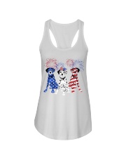 American Firework - Dalmatian Ladies Flowy Tank tile