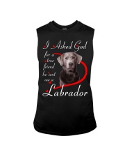 He Sent - SILVER Labrador Sleeveless Tee tile