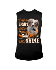 Shine - RED MERLE Australian Shepherd Sleeveless Tee tile