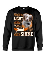 Shine - RED MERLE Australian Shepherd Crewneck Sweatshirt tile