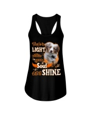 Shine - RED MERLE Australian Shepherd Ladies Flowy Tank tile