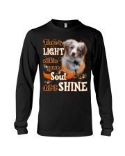 Shine - RED MERLE Australian Shepherd Long Sleeve Tee tile