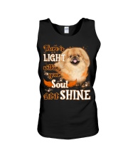 Shine - TAN Pekingese Unisex Tank tile