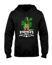 Happy Clover - Belgian Shepherd Hooded Sweatshirt tile