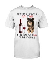 Happiness - Chihuahua Long Haired Classic T-Shirt front
