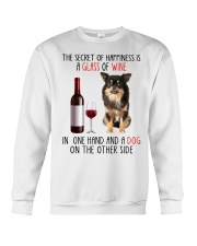 Happiness - Chihuahua Long Haired Crewneck Sweatshirt tile
