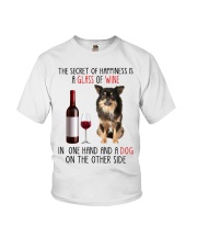 Happiness - Chihuahua Long Haired Youth T-Shirt tile