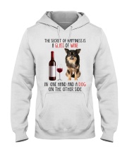 Happiness - Chihuahua Long Haired Hooded Sweatshirt tile
