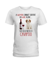She Also Needs - cavapoo Ladies T-Shirt tile