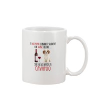She Also Needs - cavapoo Mug tile