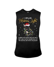 Christmas Lights - French Bulldog 1 Sleeveless Tee tile