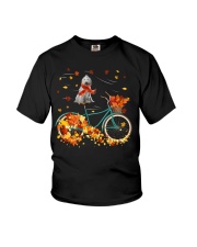 Autumn Bike - Komondor Youth T-Shirt tile