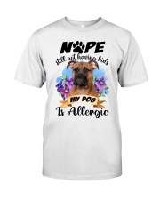 Allergic - Bullmastiff 1 Classic T-Shirt front
