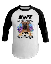 Allergic - Bullmastiff 1 Baseball Tee tile
