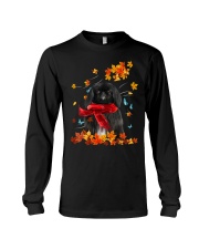 Flying Scarf - BLACK Pekingese Long Sleeve Tee tile