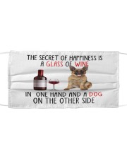 Happiness - German Shepherd 2 Mask tile
