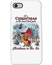 Christmas Air - Red Dachshund Phone Case tile