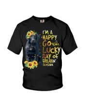 I Am Happy Go Lucky Labrador Retriever Youth T-Shirt tile