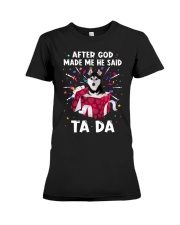 God Said - Husky 1 Premium Fit Ladies Tee tile