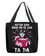 God Said - Husky 1 All-Over Tote tile