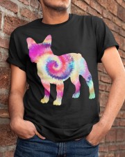 Tie Dye French Bulldog Classic T-Shirt apparel-classic-tshirt-lifestyle-26
