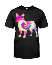Tie Dye French Bulldog Premium Fit Mens Tee tile