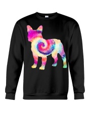 Tie Dye French Bulldog Crewneck Sweatshirt tile