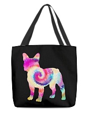 Tie Dye French Bulldog All-Over Tote tile