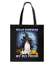 Hello Darkness - Papillon 3 Tote Bag tile