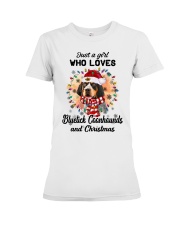 Christmas Girl - Bluetick Coonhound Premium Fit Ladies Tee tile