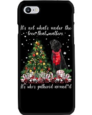 Matters - BLACK Labrador Phone Case tile
