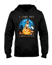 Spell - Pitbull Boxer Mix Hooded Sweatshirt tile