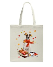 Autumn Leaves Jack Russell Terrier 1 Tote Bag tile