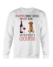 She Also Needs - Cockapoo 2 Crewneck Sweatshirt tile