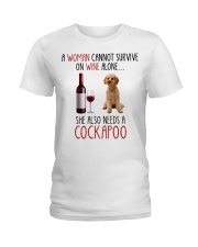 She Also Needs - Cockapoo 2 Ladies T-Shirt tile